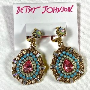 Betsey Johnson Dangle pierced earrings